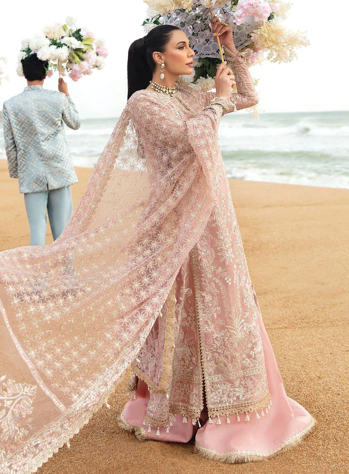 Dastangoi By Afrozeh Embroidered Tissue 3 Piece Unstitched Suit AF24DG AWE-03 SHAZMA Dastangoi By Afrozeh Embroidered Tissue 3 Piece Unstitched Suit AF24DG AWE-03 SHAZMA