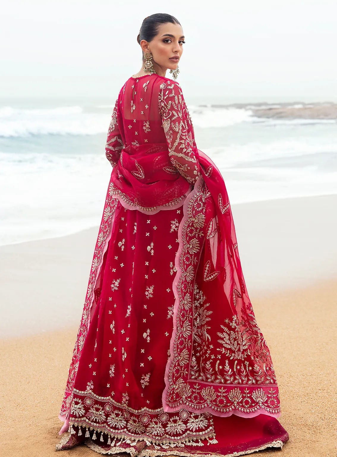 Dastangoi By Afrozeh Embroidered Organza 3 Piece Unstitched Suit AF24DG AWE-04 NAGEEN Dastangoi By Afrozeh Embroidered Organza 3 Piece Unstitched Suit AF24DG AWE-04 NAGEEN