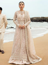 Dastangoi By Afrozeh Embroidered Organza 3 Piece Unstitched Suit AF24DG AWE-05 SHAHNOOR