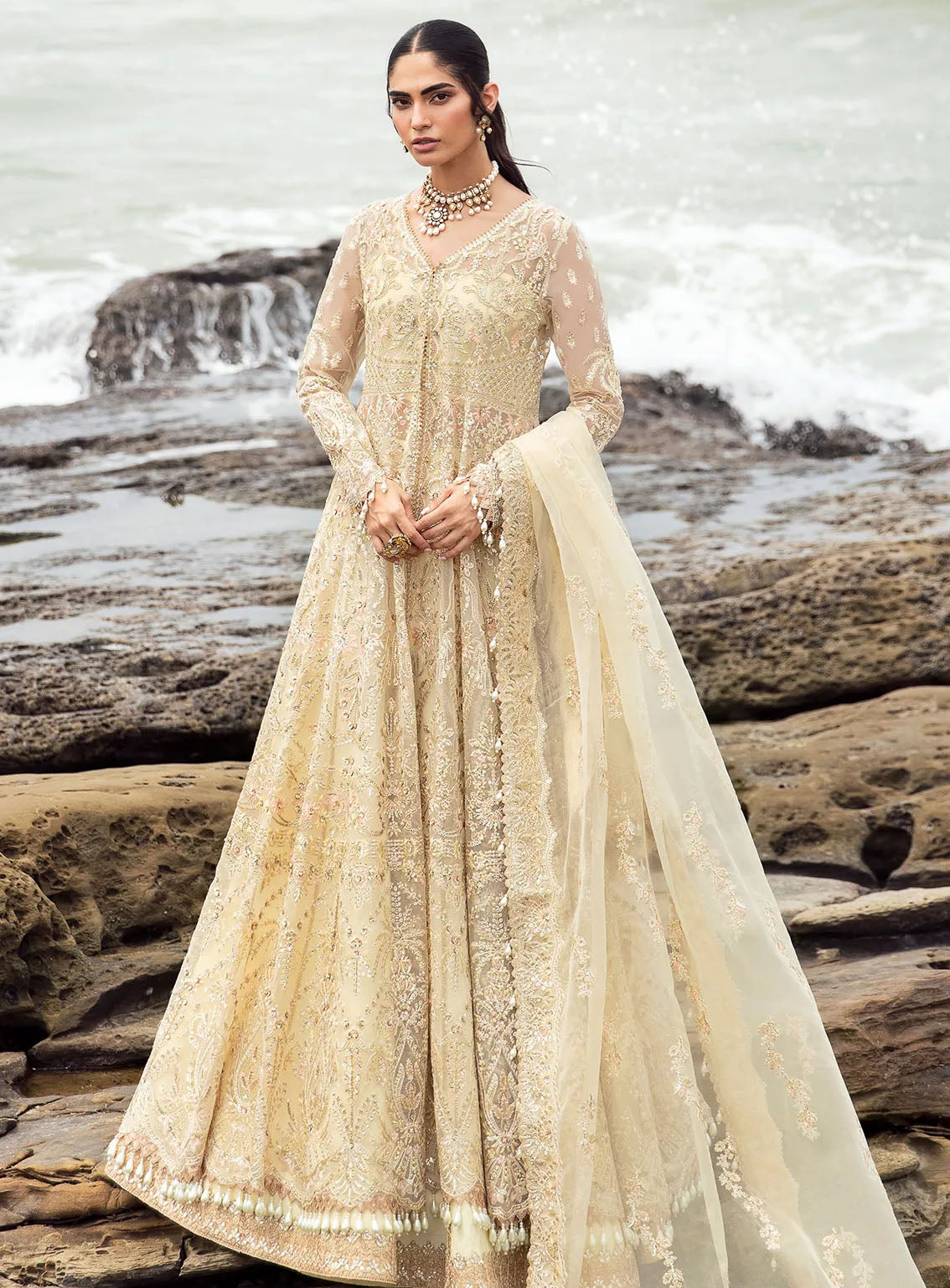 Dastangoi By Afrozeh Embroidered Organza 3 Piece Unstitched Suit AF24DG AWE-06 AROOHI Dastangoi By Afrozeh Embroidered Organza 3 Piece Unstitched Suit AF24DG AWE-06 AROOHI