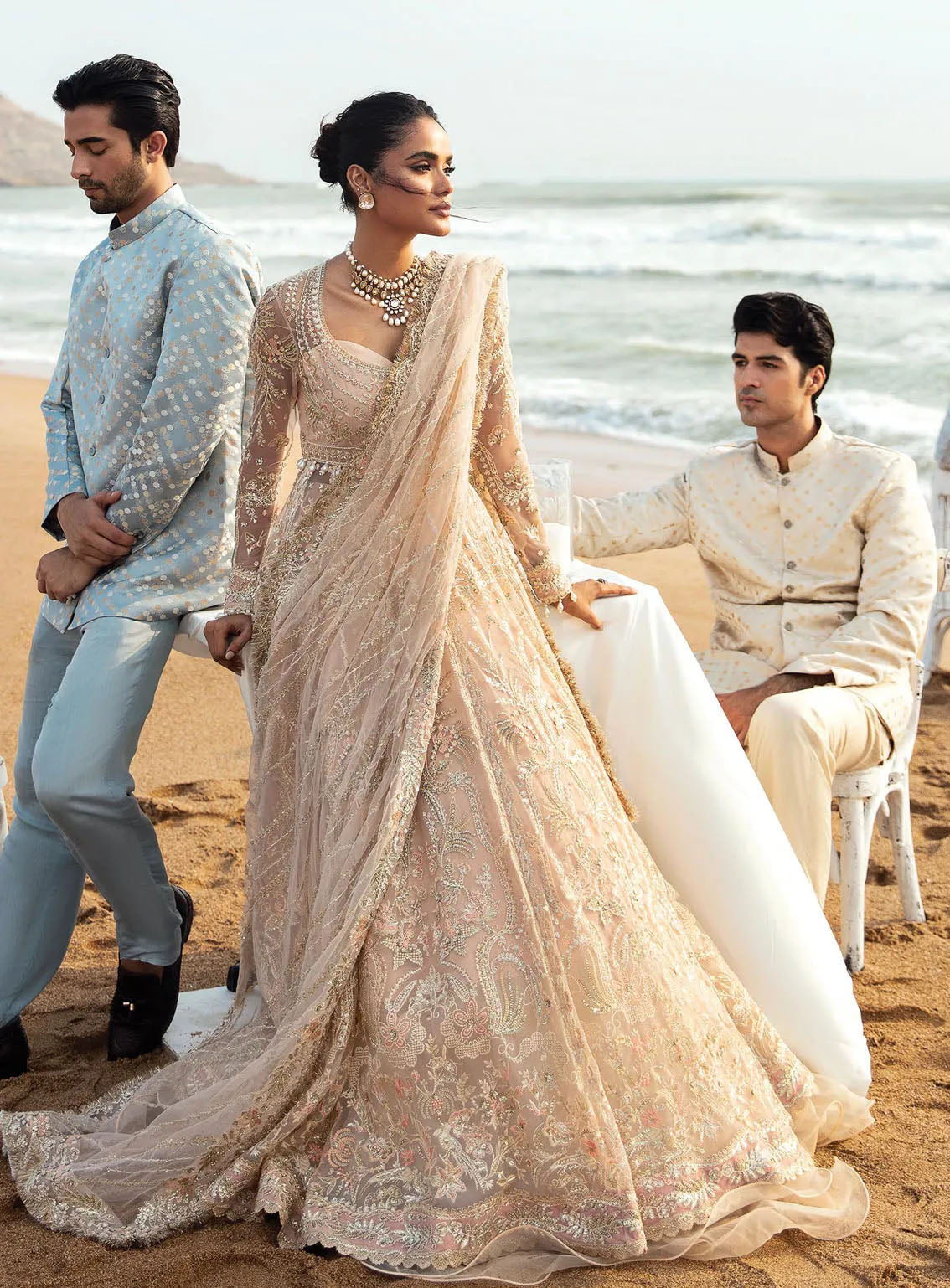 Dastangoi By Afrozeh Embroidered Net 3 Piece Unstitched Suit AF24DG AWE-07 AFSHEEN Dastangoi By Afrozeh Embroidered Net 3 Piece Unstitched Suit AF24DG AWE-07 AFSHEEN