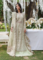Dastangoi By Afrozeh Embroidered Organza 3 Piece Unstitched Suit AF25DG D-04 SOULHOUR