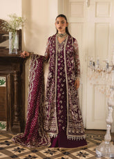 Dastangoi By Afrozeh Embroidered Raw Silk 3 Piece Unstitched Suit AF25DG D-05 GILDENTIDE