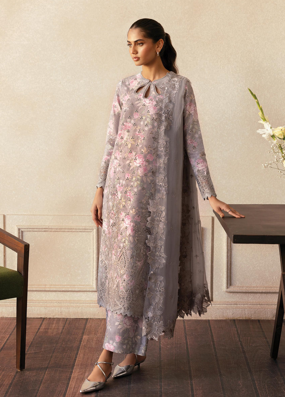 Daybreak By Afrozeh Embroidered Lawn 3 Piece Unstitched Suit AF25DB PK-02 WIND BRUSHED Daybreak By Afrozeh Embroidered Lawn 3 Piece Unstitched Suit AF25DB PK-02 WIND BRUSHED