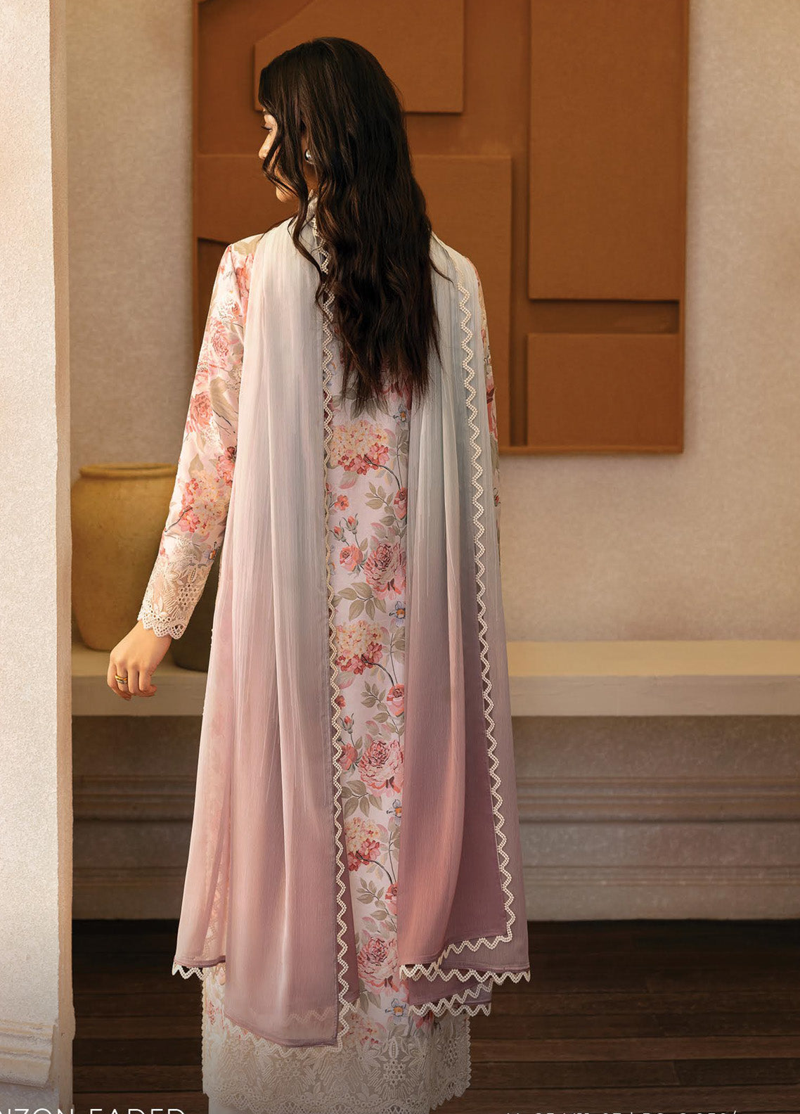 Daybreak By Afrozeh Embroidered Lawn 3 Piece Unstitched Suit AF25DB PK-03 HORIZON FADED Daybreak By Afrozeh Embroidered Lawn 3 Piece Unstitched Suit AF25DB PK-03 HORIZON FADED