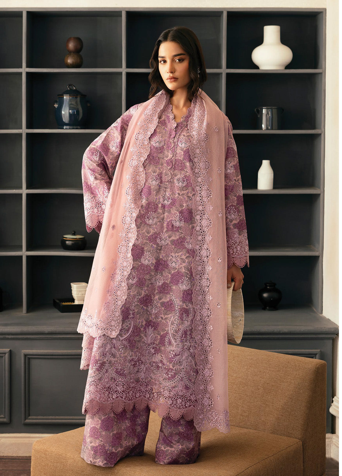 Daybreak By Afrozeh Embroidered Lawn 3 Piece Unstitched Suit AF25DB PK-11 RAIN WARMED Daybreak By Afrozeh Embroidered Lawn 3 Piece Unstitched Suit AF25DB PK-11 RAIN WARMED