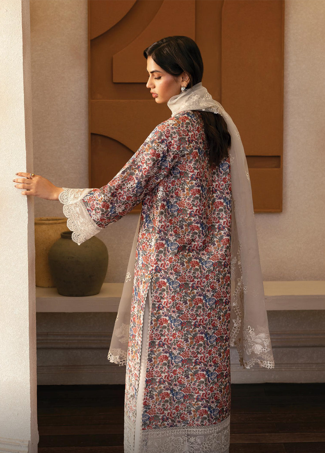 Daybreak By Afrozeh Embroidered Lawn 3 Piece Unstitched Suit AF25DB PK-12 SUN SPUN Daybreak By Afrozeh Embroidered Lawn 3 Piece Unstitched Suit AF25DB PK-12 SUN SPUN