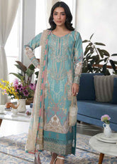 Delia By Gulaal Luxury Embroidered Lawn 3 Piece Unstitched Suit GL26DLLV1 D-01 EIDRA