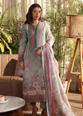Delia By Gulaal Luxury Embroidered Lawn 3 Piece Unstitched Suit GL26DLLV1 D-03 ELYS