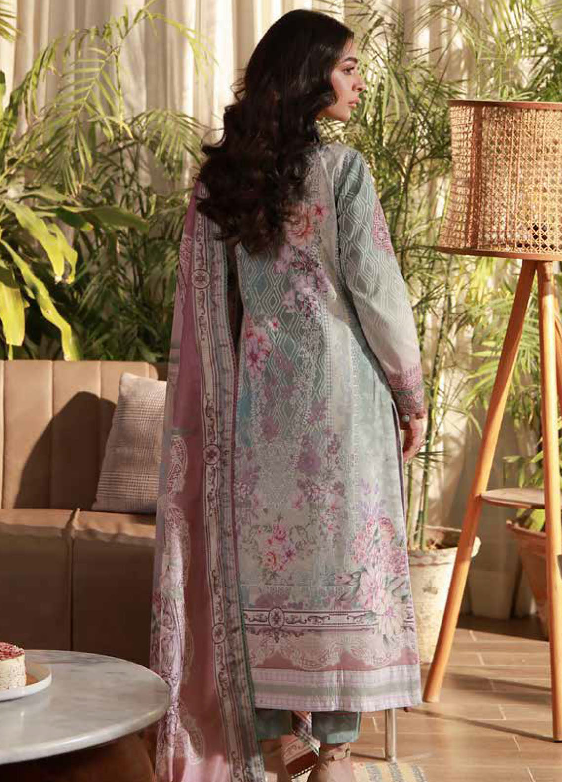 Delia By Gulaal Luxury Embroidered Lawn 3 Piece Unstitched Suit GL26DLLV1 D-03 ELYS Delia By Gulaal Luxury Embroidered Lawn 3 Piece Unstitched Suit GL26DLLV1 D-03 ELYS