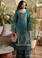 Delia By Gulaal Luxury Embroidered Lawn 3 Piece Unstitched Suit GL26DLLV1 D-04 ISLA