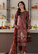Delia By Gulaal Luxury Embroidered Lawn 3 Piece Unstitched Suit GL26DLLV1 D-06 REVA