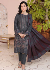 Delilah By Schick Dyed Embroidered Doriya 3 Piece Unstitched Suit SDH25DWD D-FS-04