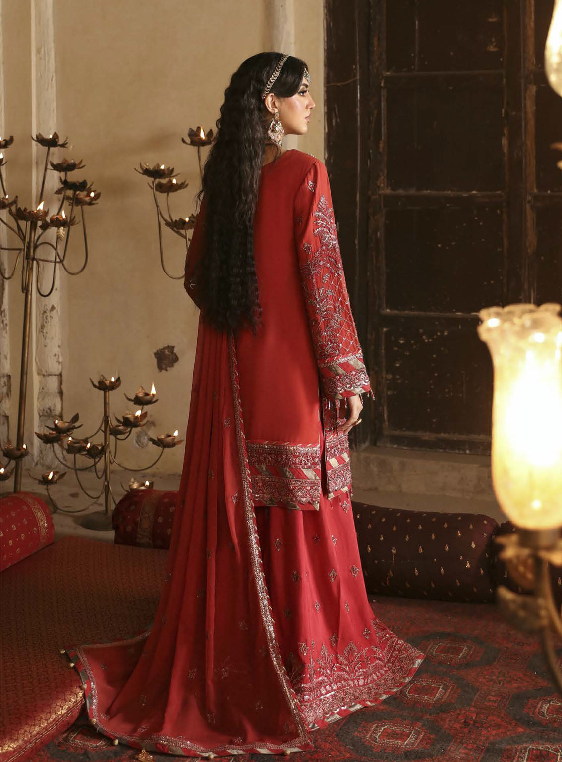 Devdas By Emaan Adeel Exquisite Formal Wear Embroidered Chiffon 3 Piece Unstitched Suit EA24DD KOYAL Devdas By Emaan Adeel Exquisite Formal Wear Embroidered Chiffon 3 Piece Unstitched Suit EA24DD KOYAL
