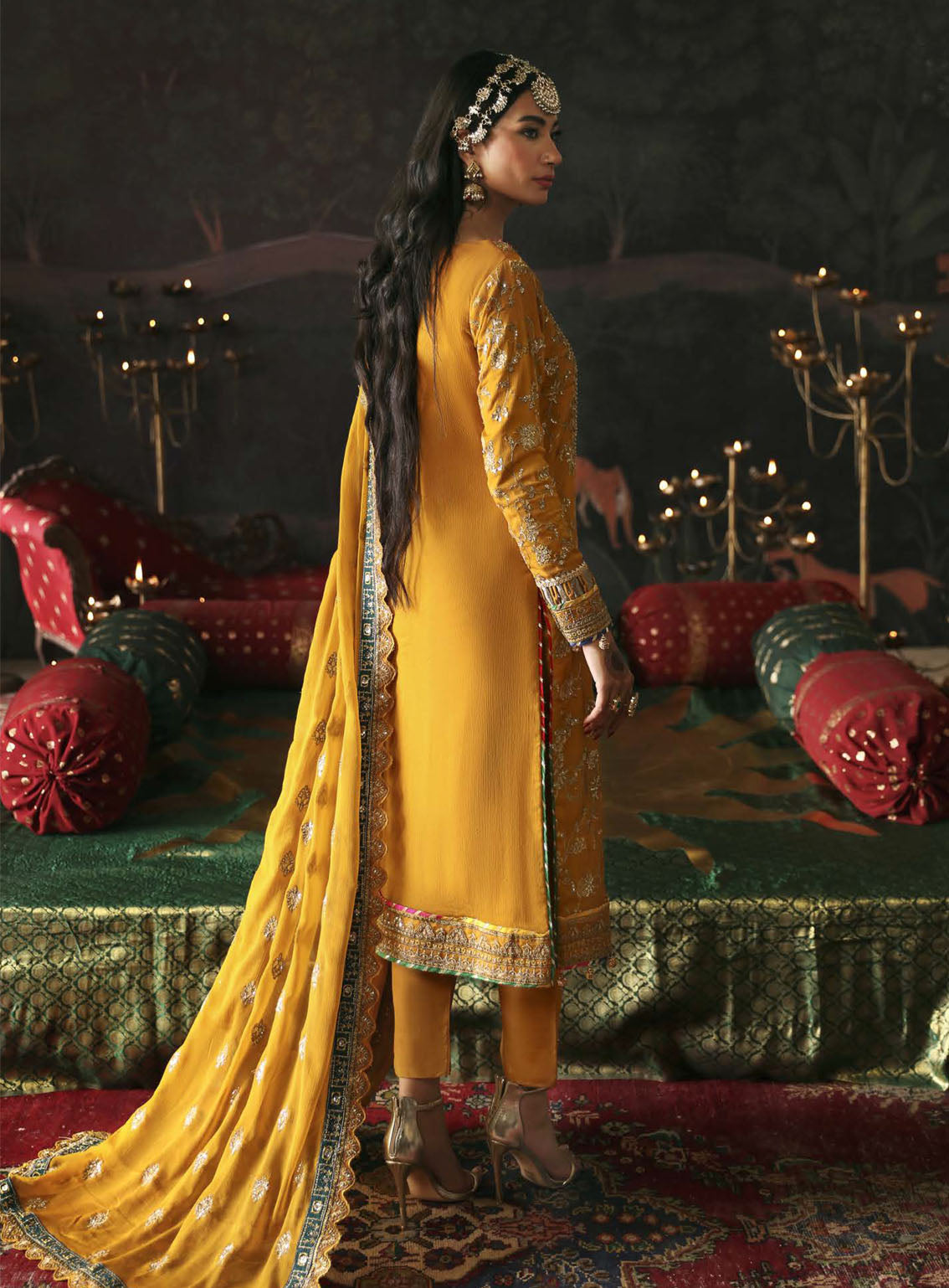 Devdas By Emaan Adeel Exquisite Formal Wear Embroidered Chiffon 3 Piece Unstitched Suit EA24DD ROSHAN JAHAN Devdas By Emaan Adeel Exquisite Formal Wear Embroidered Chiffon 3 Piece Unstitched Suit EA24DD ROSHAN JAHAN