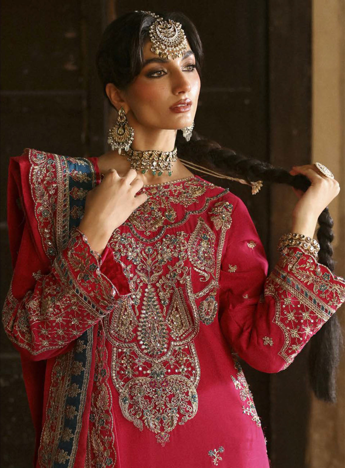 Devdas By Emaan Adeel Exquisite Formal Wear Embroidered Chiffon 3 Piece Unstitched Suit EA24DD SAANVI Devdas By Emaan Adeel Exquisite Formal Wear Embroidered Chiffon 3 Piece Unstitched Suit EA24DD SAANVI