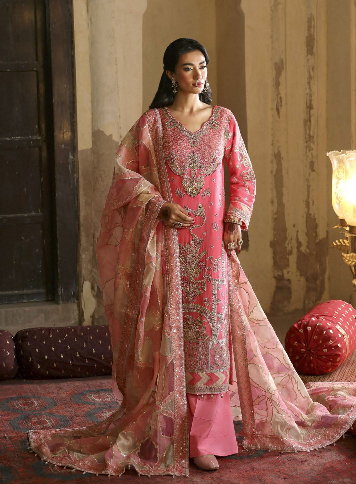 Devdas By Emaan Adeel Exquisite Formal Wear Embroidered Chiffon 3 Piece Unstitched Suit EA24DD ZAARBAKHT Devdas By Emaan Adeel Exquisite Formal Wear Embroidered Chiffon 3 Piece Unstitched Suit EA24DD ZAARBAKHT