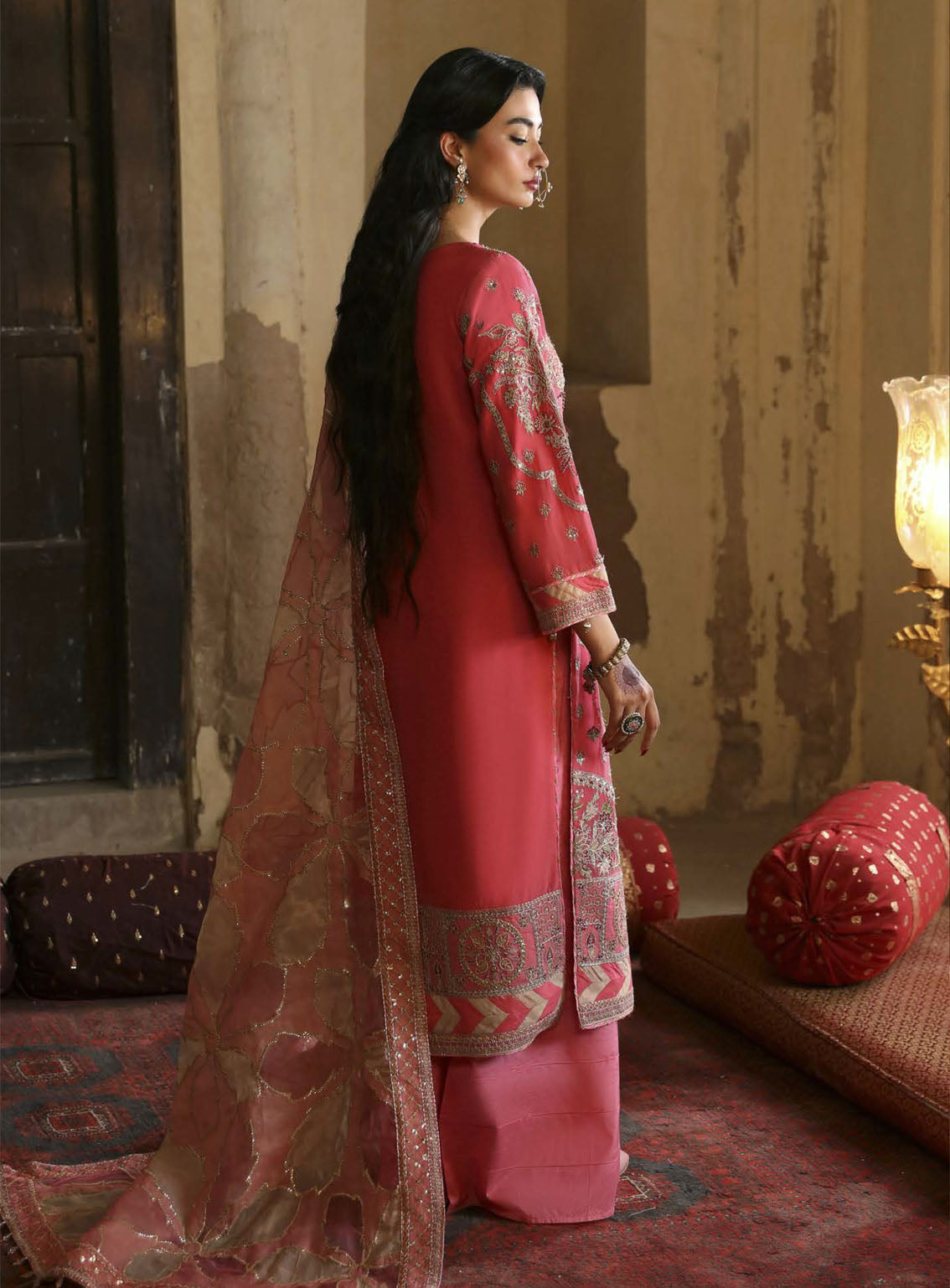 Devdas By Emaan Adeel Exquisite Formal Wear Embroidered Chiffon 3 Piece Unstitched Suit EA24DD ZAARBAKHT Devdas By Emaan Adeel Exquisite Formal Wear Embroidered Chiffon 3 Piece Unstitched Suit EA24DD ZAARBAKHT