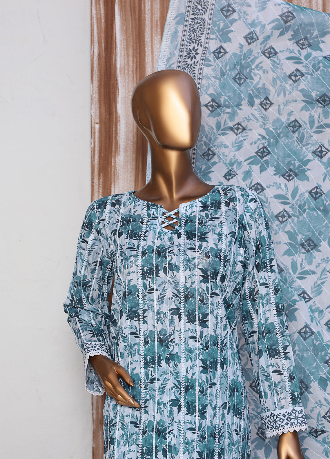 Dhagakari By HZ Textile Embroidered Lawn 3 Piece Unstitched Suit HZ25DEV2 DEC-1001 Dhagakari By HZ Textile Embroidered Lawn 3 Piece Unstitched Suit HZ25DEV2 DEC-1001