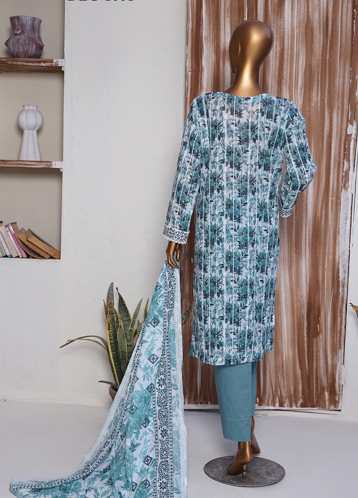 Dhagakari By HZ Textile Embroidered Lawn 3 Piece Unstitched Suit HZ25DEV2 DEC-1001 Dhagakari By HZ Textile Embroidered Lawn 3 Piece Unstitched Suit HZ25DEV2 DEC-1001