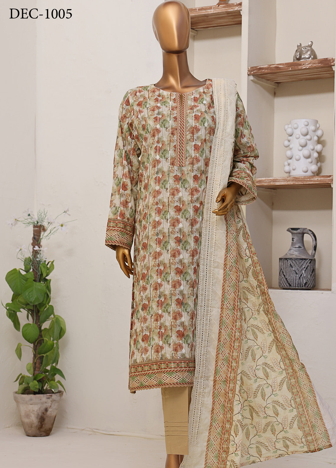 Dhagakari By HZ Textile Embroidered Lawn 3 Piece Unstitched Suit HZ25DEV2 DEC-1005 Dhagakari By HZ Textile Embroidered Lawn 3 Piece Unstitched Suit HZ25DEV2 DEC-1005