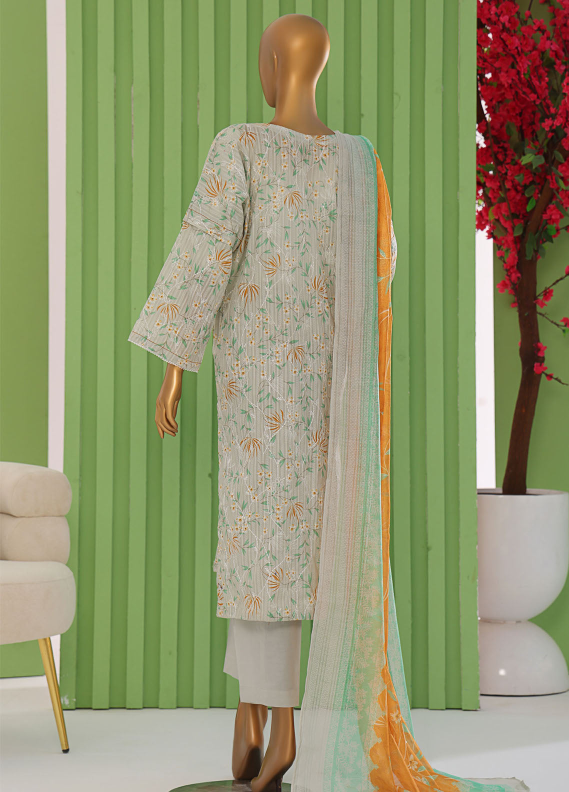 Dhagakari By HZ Textiles Ninokara Embroidered Cotton 3 Piece Unstitched Suit HZ25DV2 D-DNE-103 Dhagakari By HZ Textiles Ninokara Embroidered Cotton 3 Piece Unstitched Suit HZ25DV2 D-DNE-103