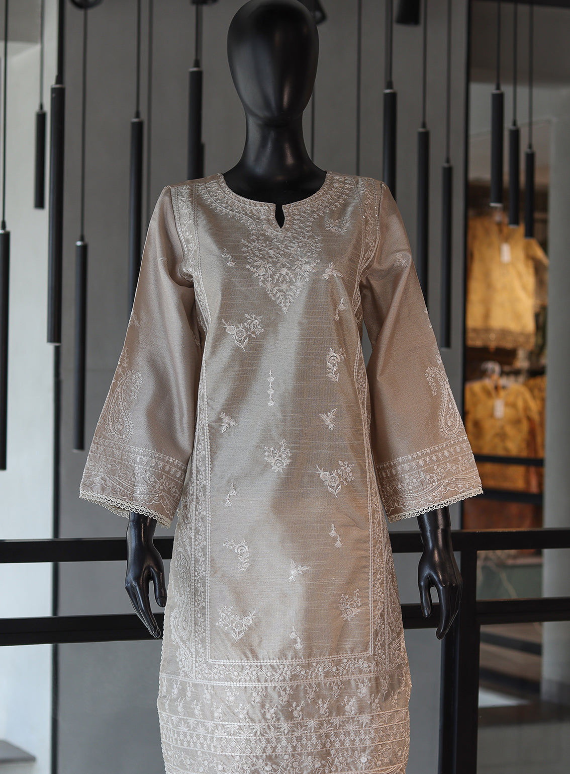 Dhanak Embroidered Lawn 2 Piece Stitched Suit - DK24EL D-2138 Dhanak Embroidered Lawn 2 Piece Stitched Suit - DK24EL D-2138