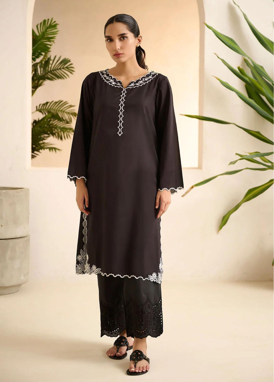 Dhanak Embroidered Lawn Stitched Kurti - DK24EL D-0506 Dhanak Embroidered Lawn Stitched Kurti - DK24EL D-0506