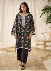 Dhanak Embroidered Lawn Stitched Kurti - DK24EL D-0516