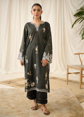 Dhanak Embroidered Lawn Stitched Kurti - DK24EL D-0521