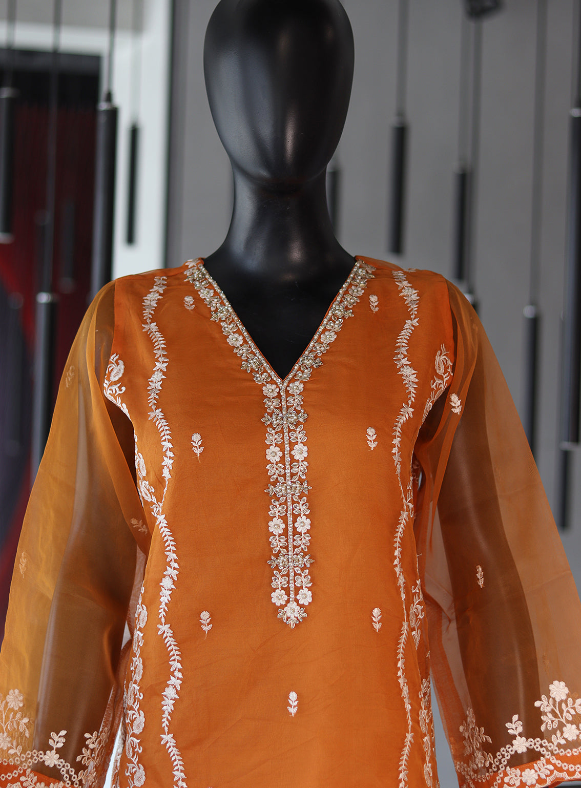 Dhanak Embroidered Lawn Stitched Kurti - DK24EL D-1648 Dhanak Embroidered Lawn Stitched Kurti - DK24EL D-1648