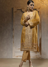 Dhanak Embroidered Lawn Stitched Kurti - DK24EL D-1656