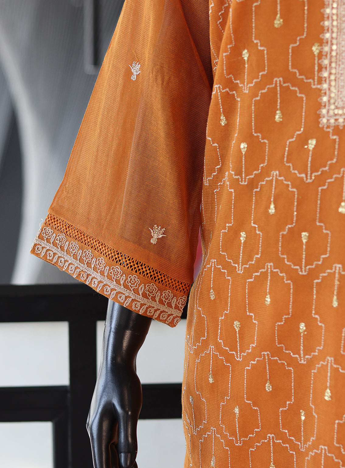 Dhanak Embroidered Lawn Stitched Kurti - DK24EL D-1739 Dhanak Embroidered Lawn Stitched Kurti - DK24EL D-1739