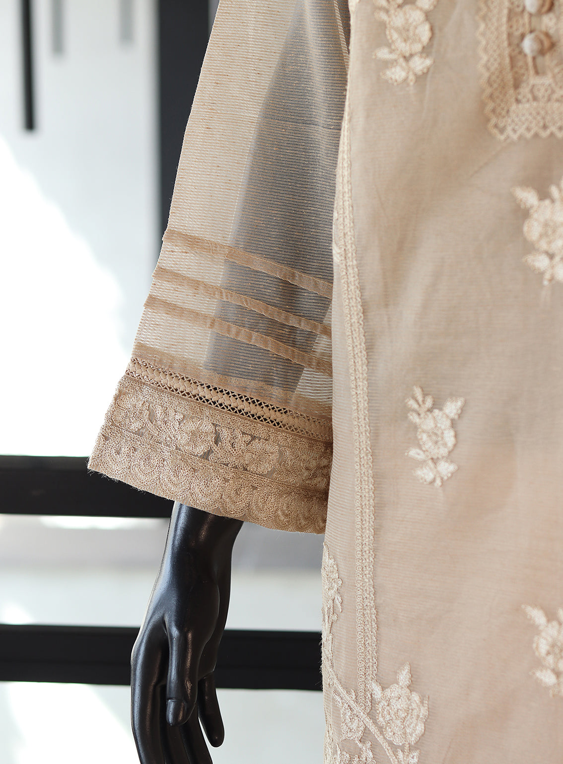 Dhanak Embroidered Lawn Kurti Stitched Suit - DK24EL D-1746 Dhanak Embroidered Lawn Kurti Stitched Suit - DK24EL D-1746