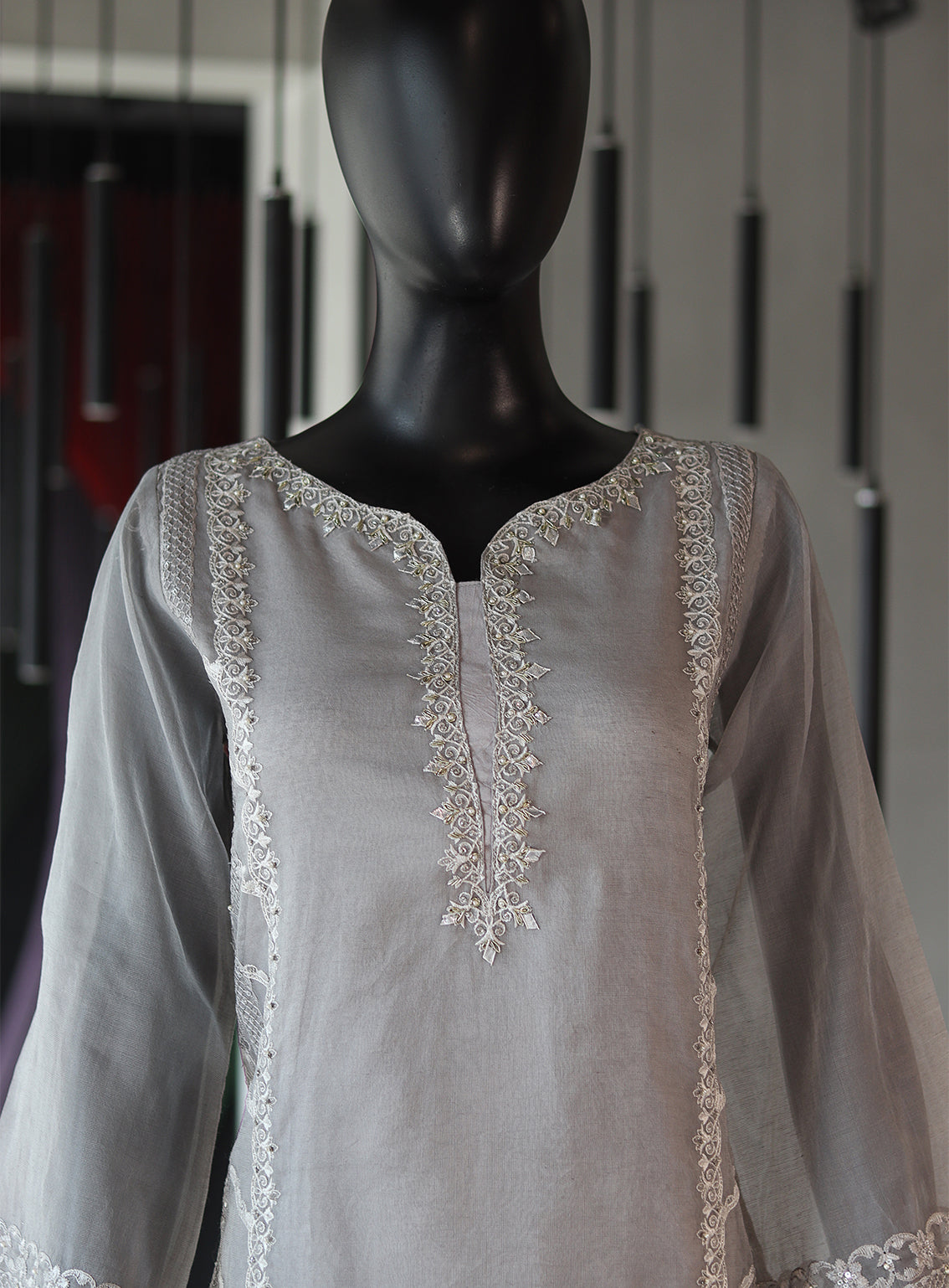 Dhanak Embroidered Lawn Stitched Kurti - DK24EL D-1753 Dhanak Embroidered Lawn Stitched Kurti - DK24EL D-1753