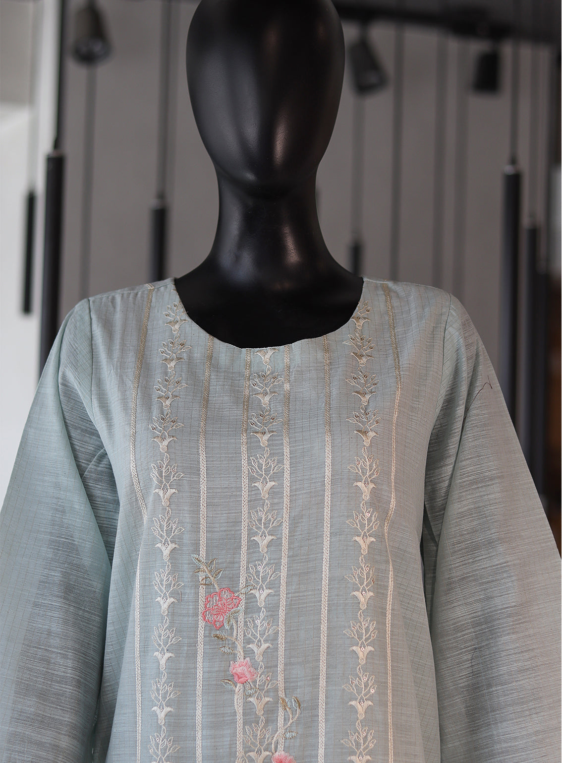 Dhanak Embroidered Lawn Stitched Kurti - DK24EL D-1807 Dhanak Embroidered Lawn Stitched Kurti - DK24EL D-1807