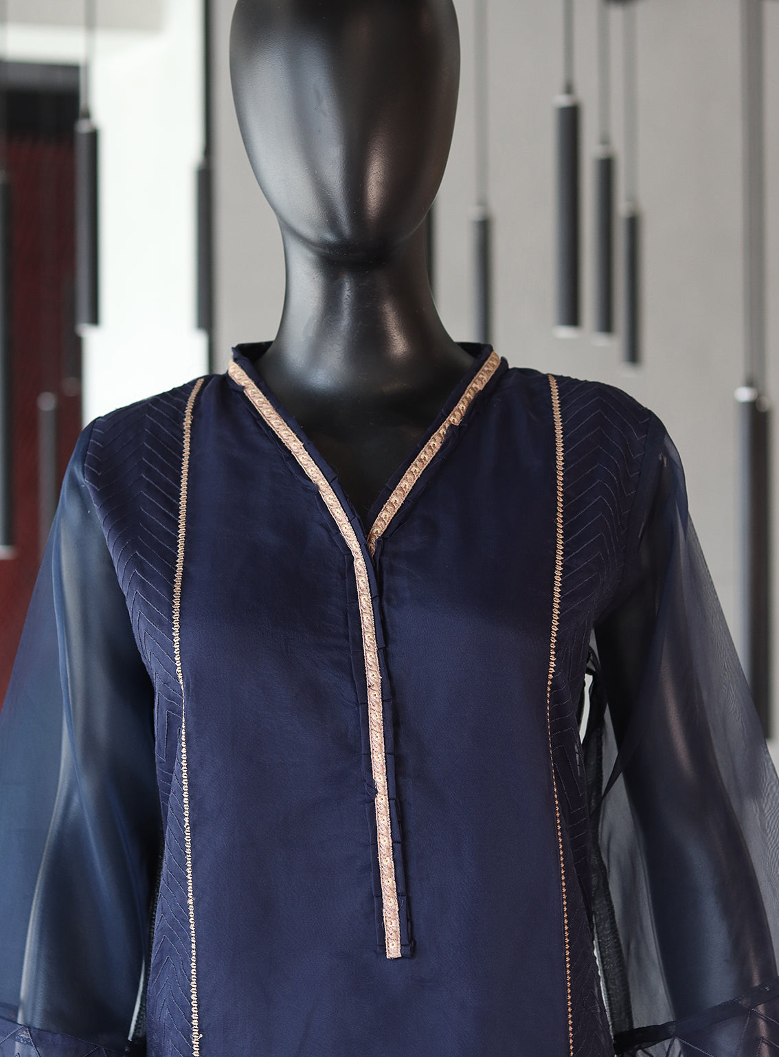 Dhanak Embroidered Lawn Stitched Kurti - DK24EL D-1829 Dhanak Embroidered Lawn Stitched Kurti - DK24EL D-1829