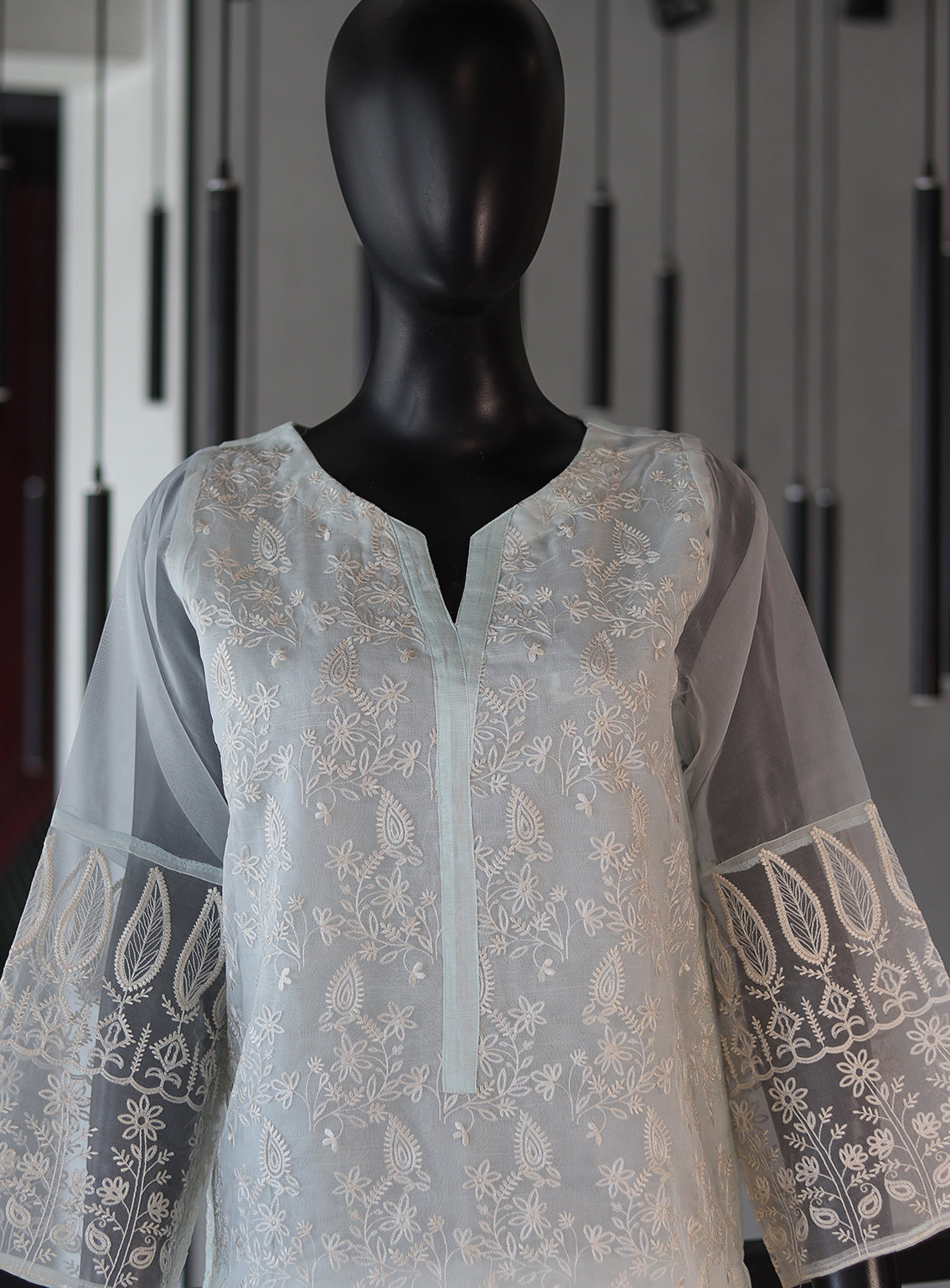 Dhanak Embroidered Lawn Stitched Kurti - DK24EL D-1832 Dhanak Embroidered Lawn Stitched Kurti - DK24EL D-1832