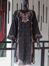 Dhanak Embroidered Lawn Kurti Stitched Suit - DK24EL D-2152