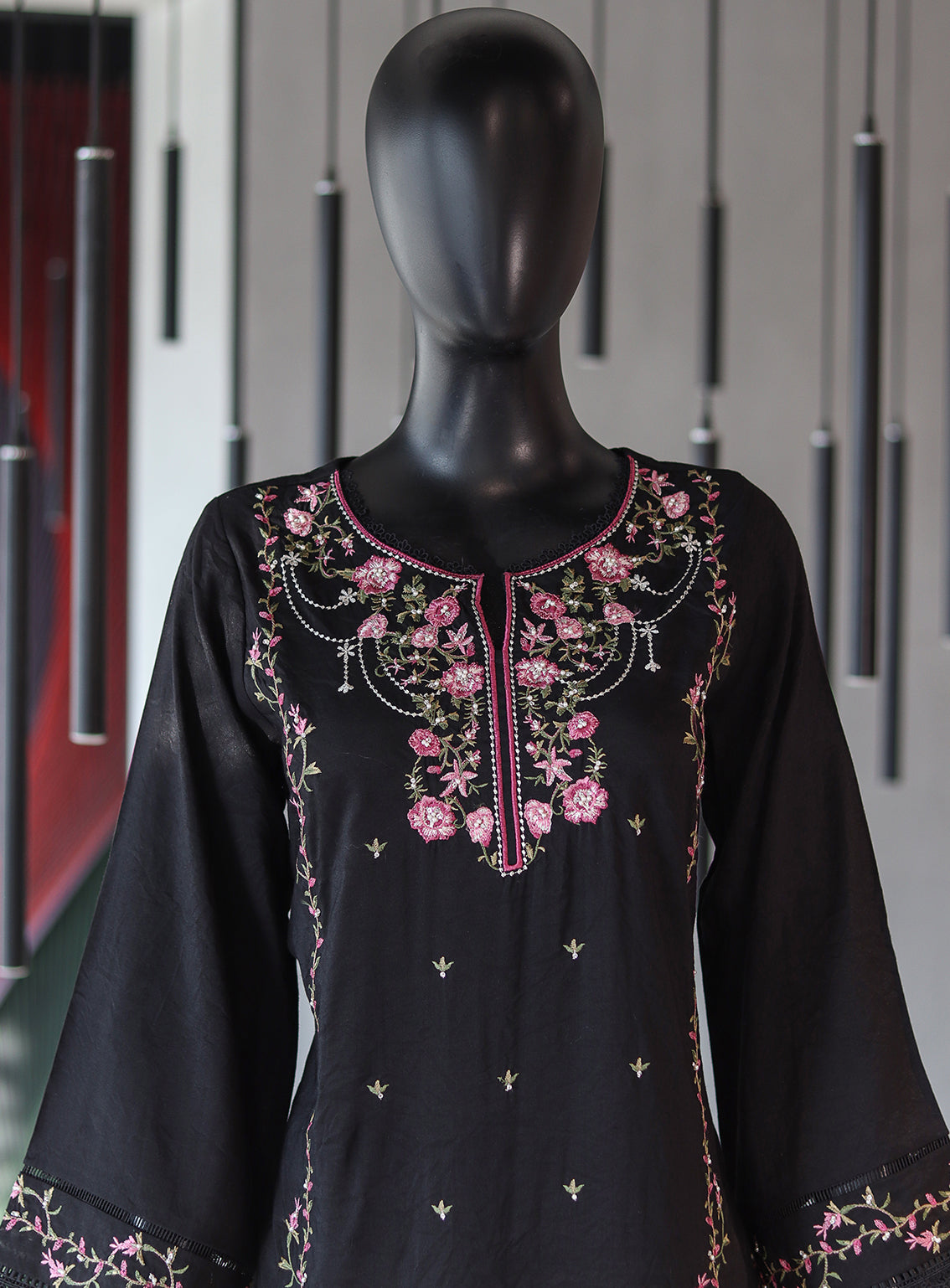 Dhanak Embroidered Lawn Kurti Stitched Suit - DK24EL D-2152 Dhanak Embroidered Lawn Kurti Stitched Suit - DK24EL D-2152