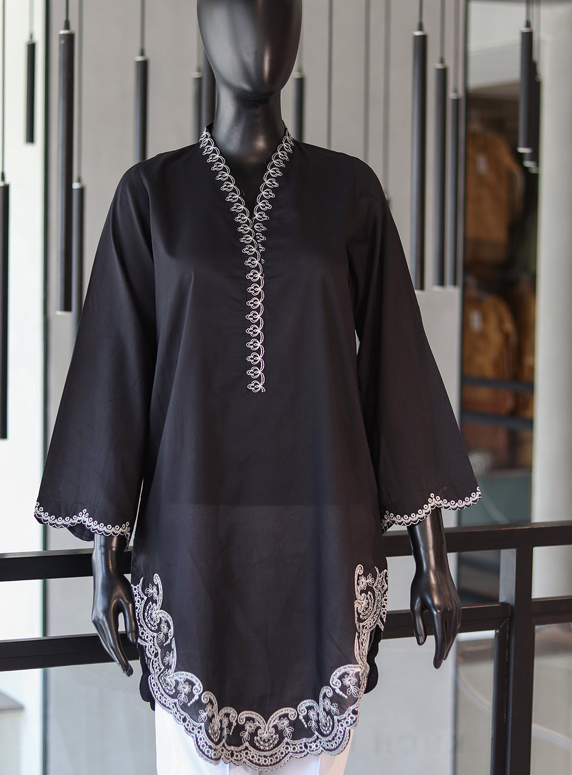 Dhanak Embroidered Lawn Stitched Kurti - DK24EL D-2188 Dhanak Embroidered Lawn Stitched Kurti - DK24EL D-2188