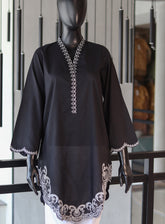 Dhanak Embroidered Lawn Stitched Kurti - DK24EL D-2188