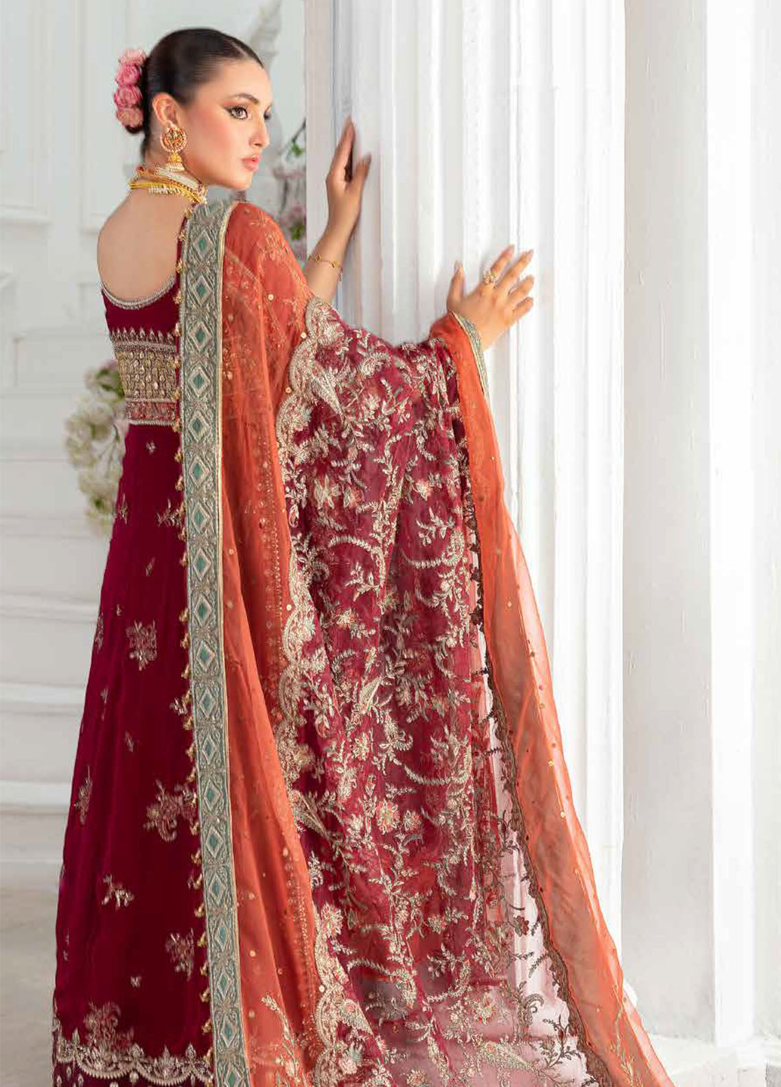 Diamond Dust By Charizma Embroidered Chiffon 4 Piece Unstitched Suit CH25DDV1 DD5-03 Diamond Dust By Charizma Embroidered Chiffon 4 Piece Unstitched Suit CH25DDV1 DD5-03