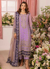 Diamond Dust By Charizma Embroidered Chiffon 4 Piece Unstitched Suit CH25DDV1 DD5-05