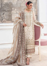Diamond Dust By Charizma Embroidered Chiffon 4 Piece Unstitched Suit CH25DDV1 DD5-07