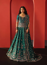 Divani By Afrozeh Embroidered Raw Silk 3 Piece Unstitched Suit AF25D D-02 AFSAR