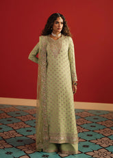 Divani By Afrozeh Embroidered Raw Silk 3 Piece Unstitched Suit AF25D D-05 SHAHWAR