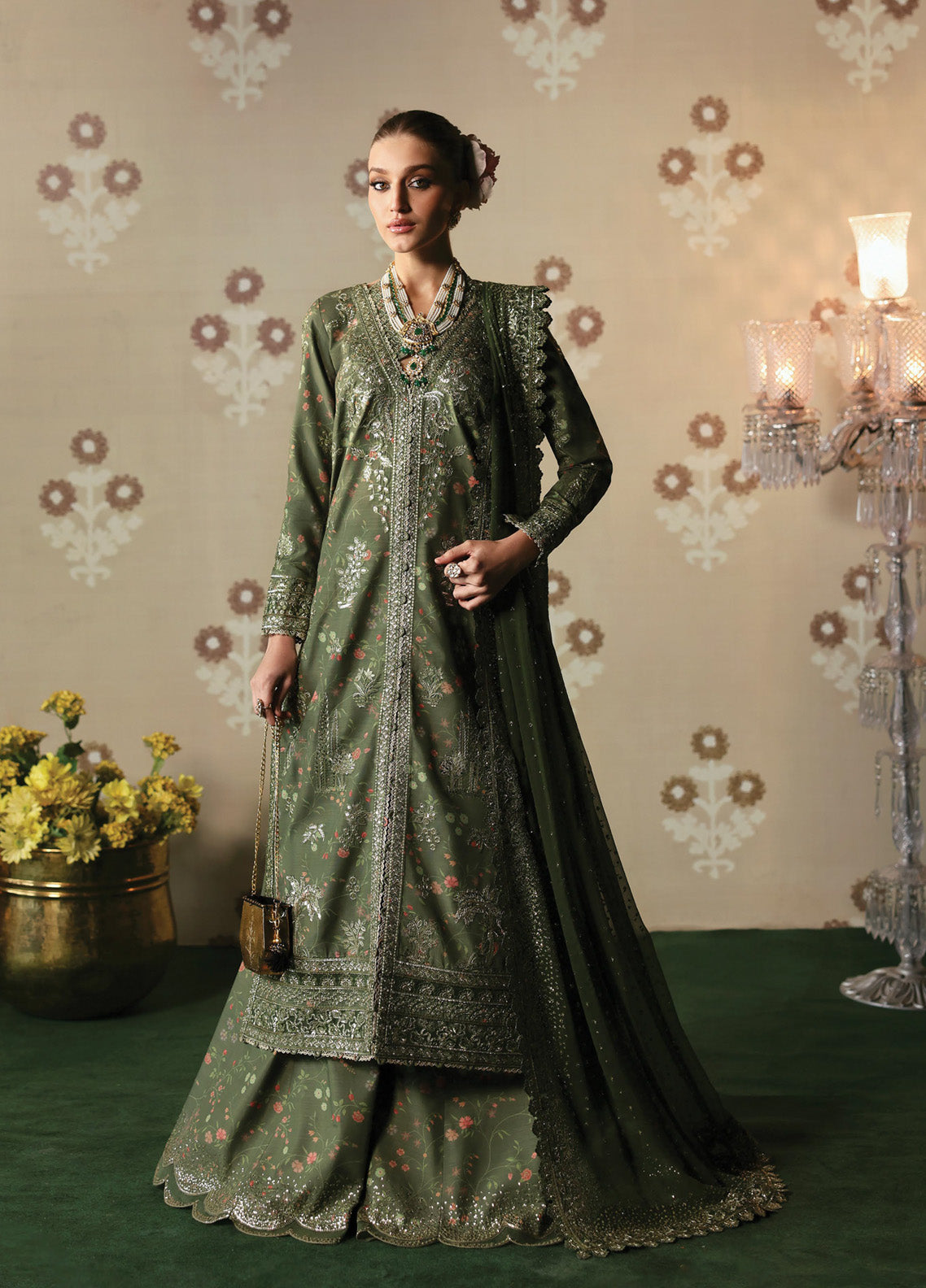 Divani By Afrozeh Embroidered Silk 3 Piece Unstitched Suit AF24DS D-05 ZEBA Divani By Afrozeh Embroidered Silk 3 Piece Unstitched Suit AF24DS D-05 ZEBA