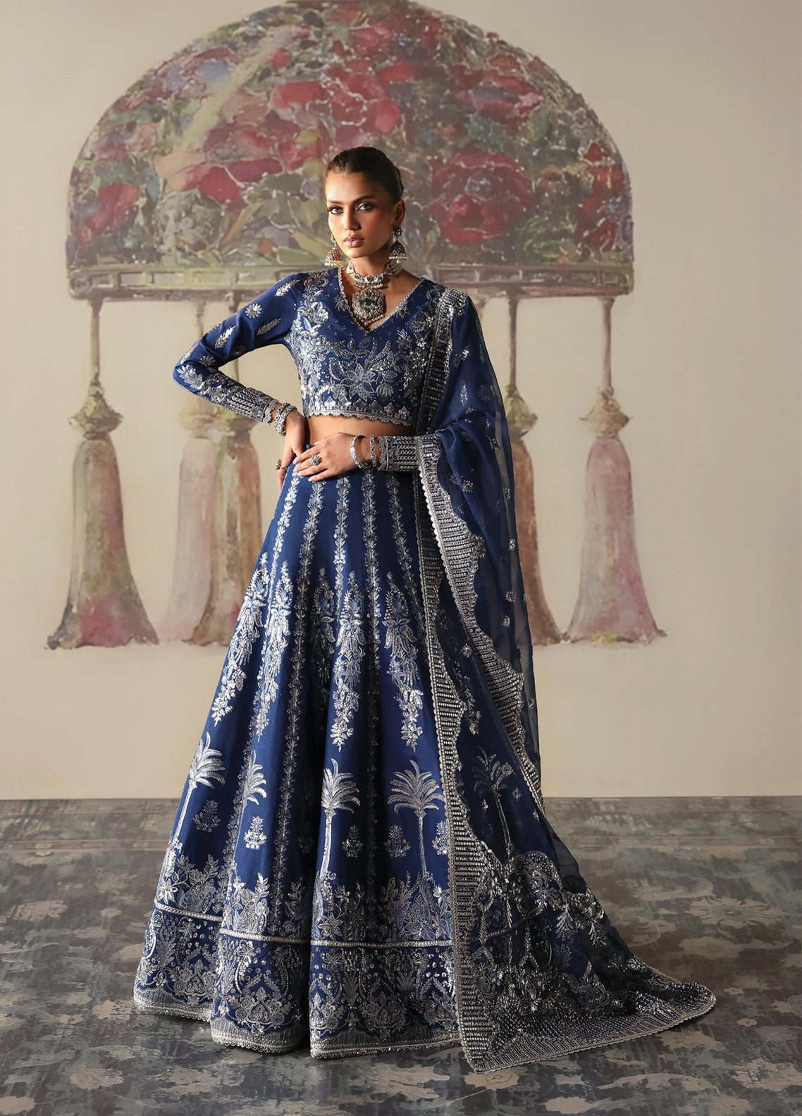 Divani By Afrozeh Embroidered Silk 3 Piece Unstitched Suit AF24DS D-08 NAZLI Divani By Afrozeh Embroidered Silk 3 Piece Unstitched Suit AF24DS D-08 NAZLI