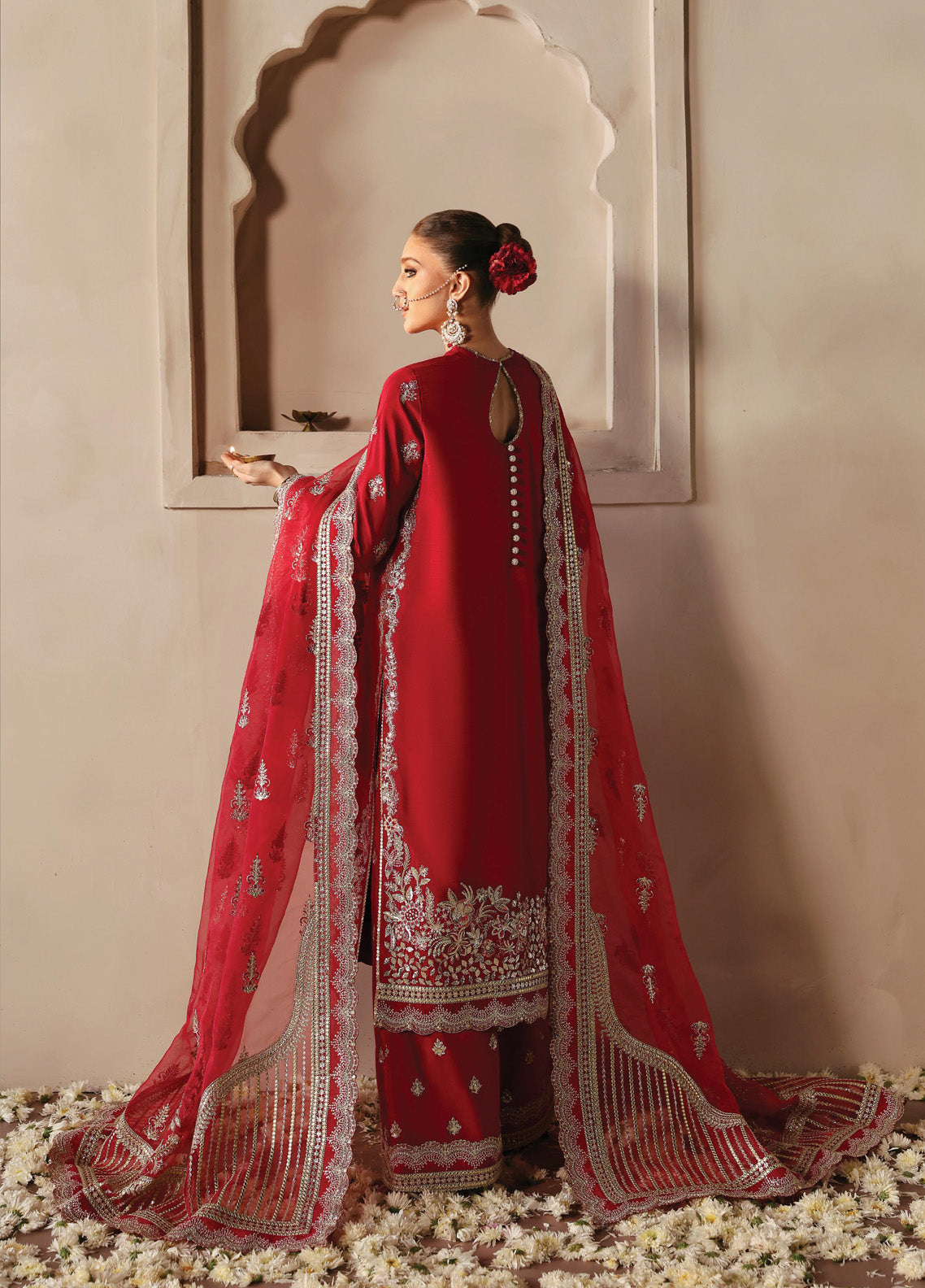 Divani By Afrozeh Embroidered Silk 3 Piece Unstitched Suit AF24DS D-09 SHABANA Divani By Afrozeh Embroidered Silk 3 Piece Unstitched Suit AF24DS D-09 SHABANA